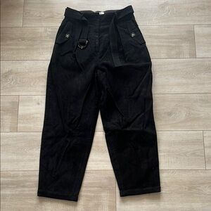 Aritzia babaton high waisted suede pants